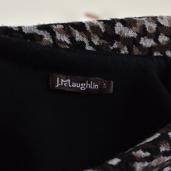 J.McLaughlin Sheila Sweater Dress Leopard - Picture 7 of 7